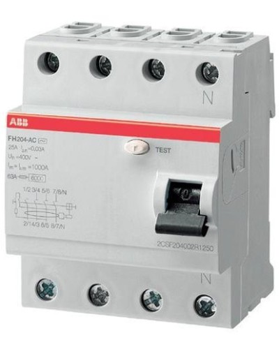FH204 AC-40/0,03 (2CSF204004R1400). Выключатель дифференциального тока (УЗО). ABB в Москве
