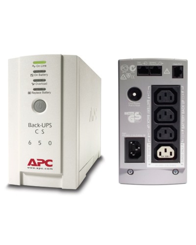 BK650EI APC Back-UPS 650 ВА. Источник бесперебойного питания. APC в Москве