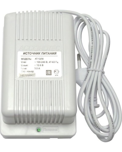AT-12/30 (белый). Источник стабилизированного питания. AccordTec в Москве