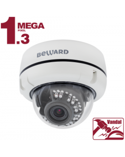 B1510DV. Видеокамера IP купольная. Beward в Москве