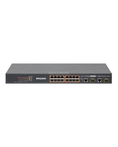 STW-1622HP. Коммутатор 16-портовый. Beward в Москве
