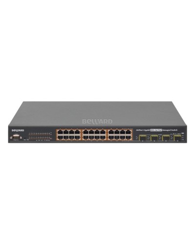 STW-02404HP. Коммутатор 24-портовый. Beward в Москве