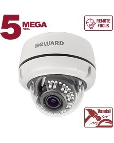 B5350DVZ (2.7-13.5мм). Видеокамера IP купольная. Beward в Москве