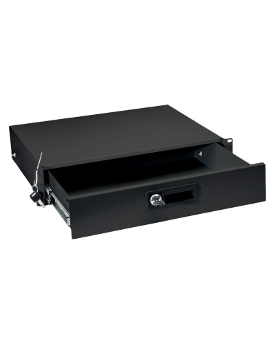 DRW-2U-BK (8637c). Ящик для документов 2U, глубиной 360 мм, цвет черный. CABEUS в Москве
