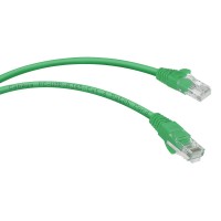 PC-UTP-RJ45-Cat.6-3m-GN (8687c), зелёный. Патч-корд медный. CABEUS