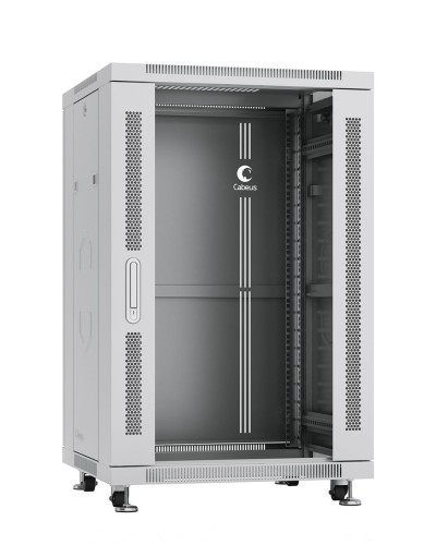 SH-05C-22U60/100 (7054c). Шкаф телекоммуникационный 19 напольный 22U. CABEUS в Москве