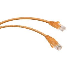 PC-UTP-RJ45-Cat.6-3m-OR (8701c), оранжевый. Патч-корд медный. CABEUS