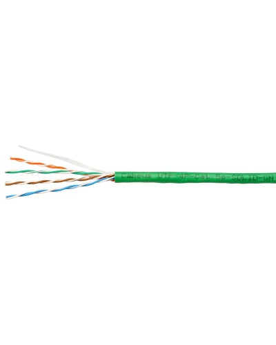 UTP-4P-Cat.5e-SOLID-LSLTx-GN (10990c). Кабель «витая пара» (LAN) для структурированных систем связи. CABEUS в Москве