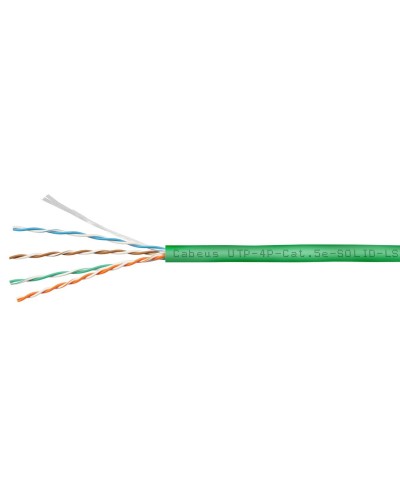 UTP-4P-Cat.5e-SOLID-LSZH-GN (9779c). Кабель «витая пара» (LAN) для структурированных систем связи. CABEUS в Москве