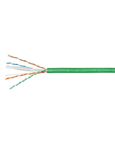 UTP-4P-Cat.6-SOLID-LSLTx-GN (11139c). Кабель «витая пара» (LAN) для структурированных систем связи. CABEUS в Москве