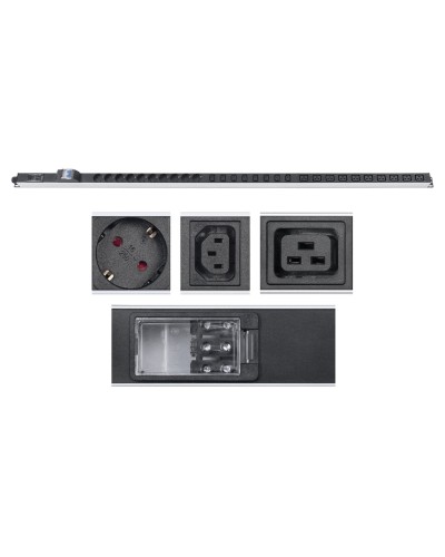 PDU-32-10S-10C19-8C13-B-T (9547c). Блок розеток. CABEUS в Москве