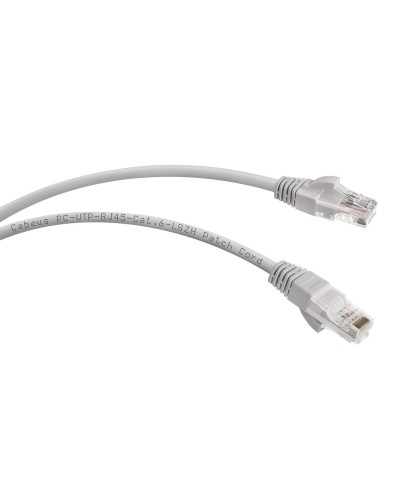 PC-UTP-RJ45-Cat.6-0.3m-LSZH (8875c), серый. Патч-корд медный. CABEUS в Москве