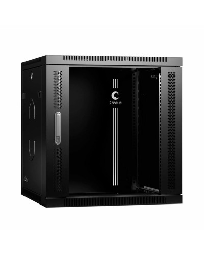 SH-05F-12U60/60-R-BK (10743c). Шкаф телекоммуникационный 19 настенный 12U. CABEUS в Москве