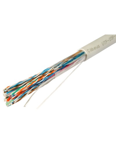 UTP-25P-Cat.5-IN-LSZH (10167c). Кабель «витая пара» (LAN) для структурированных систем связи. CABEUS в Москве