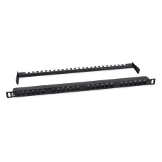 PLHD-24-Cat.6-Dual-180-0,5U (9664c): Патч-панель 19"