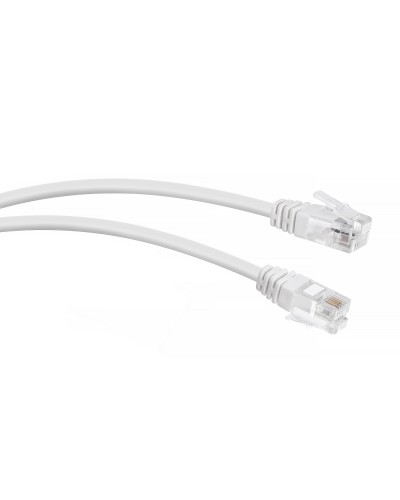 PC-TEL-RJ12-3m (7890c), белый. Патч-корд медный. CABEUS в Москве