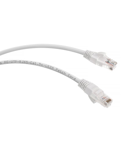 PC-UTP-RJ45-Cat.5e-1m-WH-LSZH (9489c), белый. Патч-корд медный. CABEUS в Москве