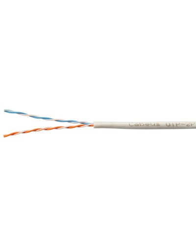 UTP-2P-Cat.5e-SOLID-GY-500 (11212c). Кабель «витая пара» (LAN) для структурированных систем связи. CABEUS в Москве