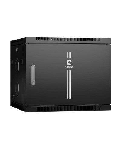 SH-05F-9U60/60m-BK (8590c). Шкаф телекоммуникационный 19 настенный 9U. CABEUS в Москве
