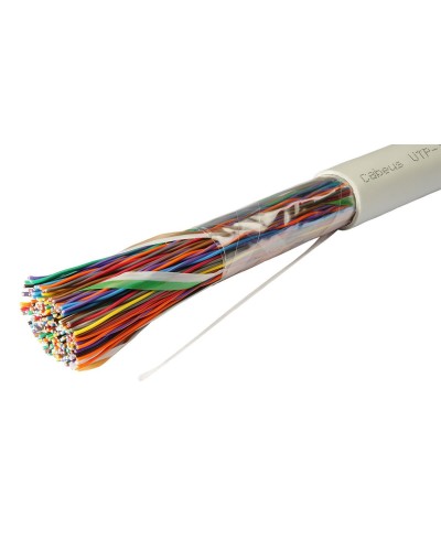 UTP-50P-Cat.3-IN (7282c). Кабель «витая пара» (LAN) для структурированных систем связи. CABEUS в Москве