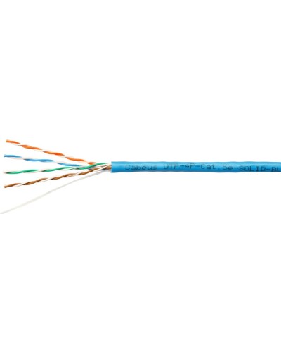 UTP-4P-Cat.5e-SOLID-BL (7248c). Кабель «витая пара» (LAN) для структурированных систем связи. CABEUS в Москве