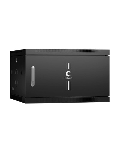 SH-05F-6U60/45m-BK (8599c). Шкаф телекоммуникационный 19 настенный 6U. CABEUS в Москве