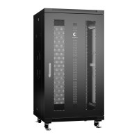 ND-05C-22U60/60-BK (8549c). Шкаф телекоммуникационный 19 напольный 22U. CABEUS