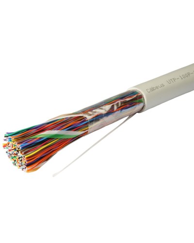 UTP-100P-Cat.3-IN (7284c). Кабель «витая пара» (LAN) для структурированных систем связи. CABEUS в Москве