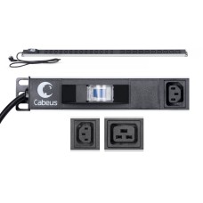 PDU-16-14C13-10C19-B-C14 (9553c). Блок розеток. CABEUS