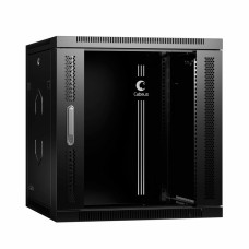 SH-05F-12U60/35-R-BK (10756c). Шкаф телекоммуникационный 19 настенный 12U. CABEUS