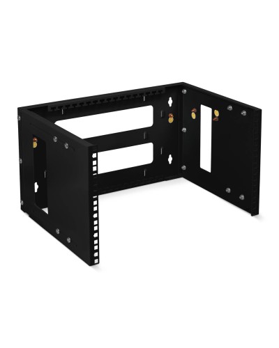 NC-6U-BK (11380c). Кронштейн настенный 19 6U, цвет черный. CABEUS в Москве