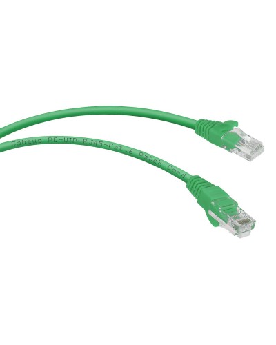 PC-UTP-RJ45-Cat.6-2m-GN (8686c), зелёный. Патч-корд медный. CABEUS в Москве