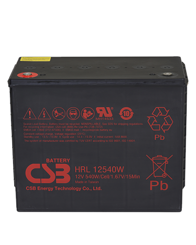 CSB HRL 12540W FR. Аккумулятор герметичный свинцово-кислотный. CSB в Москве