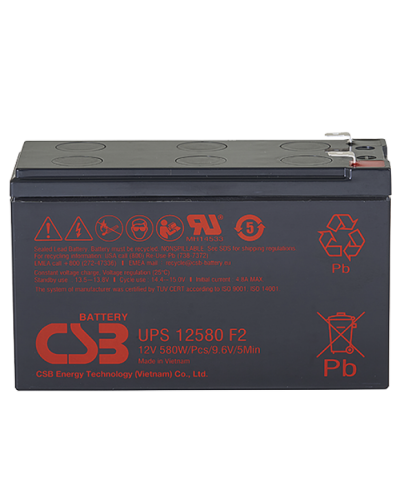 CSB UPS 12580. Аккумулятор герметичный свинцово-кислотный. CSB в Москве