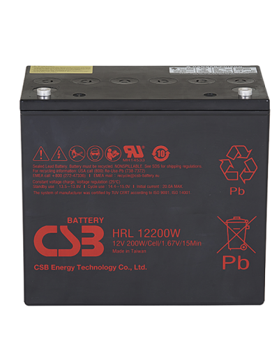 CSB HRL 12200W FR. Аккумулятор герметичный свинцово-кислотный. CSB в Москве