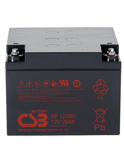 CSB GP 12260. Аккумулятор герметичный свинцово-кислотный. CSB в Москве