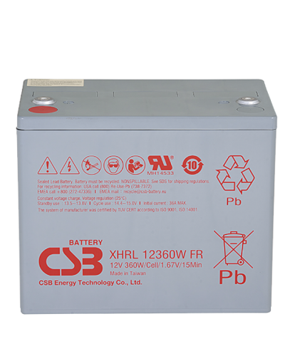 CSB XHRL 12360W FR. Аккумулятор герметичный свинцово-кислотный. CSB в Москве