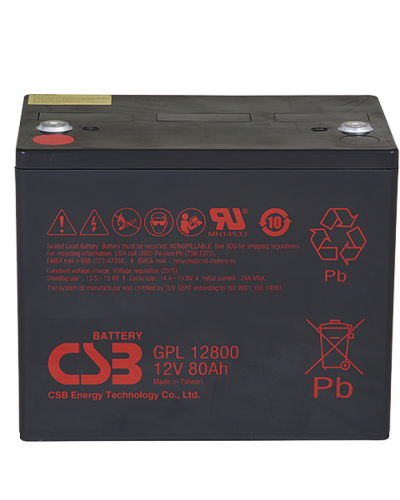 CSB GPL 12800. Аккумулятор герметичный свинцово-кислотный. CSB в Москве