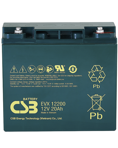 CSB EVX 12200. Аккумулятор герметичный свинцово-кислотный. CSB в Москве