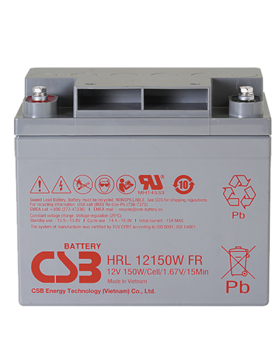 CSB HRL 12150W FR. Аккумулятор герметичный свинцово-кислотный. CSB в Москве
