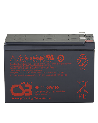 CSB HR 1234W. Аккумулятор герметичный свинцово-кислотный. CSB в Москве