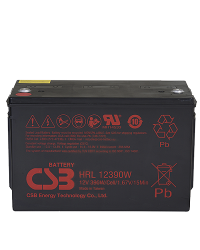 CSB HRL 12390W FR. Аккумулятор герметичный свинцово-кислотный. CSB в Москве