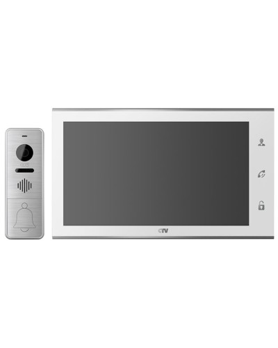 CTV-DP4105AHD W (белый). Комплект видеодомофона. CTV в Москве