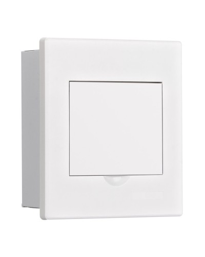 Корпус ЩРВ-М 4 модуля IP41 встраиваемый белая дверь (31100DEK). Корпус пластиковый. DEKraft в Москве