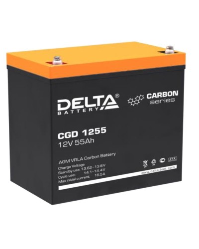 Delta CGD 1255. Аккумулятор герметичный свинцово-кислотный. Delta в Москве
