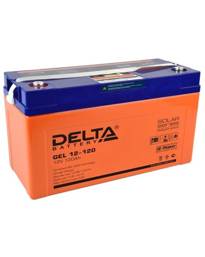 Delta GEL 12-120. Аккумулятор герметичный свинцово-кислотный. Delta в Москве