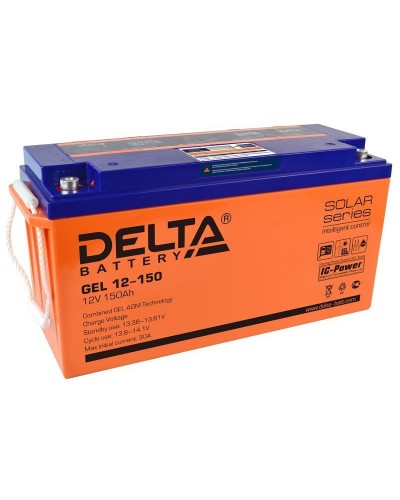 Delta GEL 12-150. Аккумулятор герметичный свинцово-кислотный. Delta в Москве
