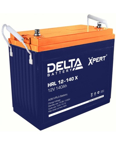 Delta HRL 12-140 X. Аккумулятор герметичный свинцово-кислотный. Delta в Москве