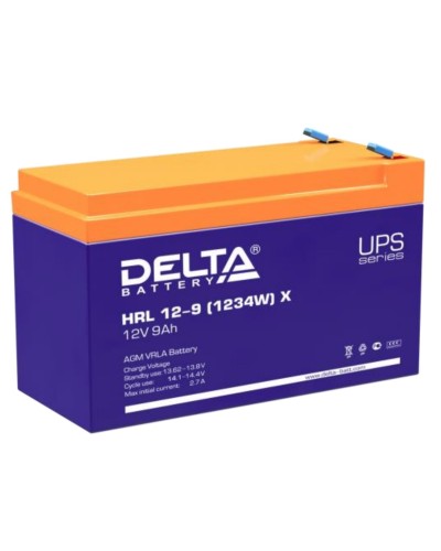 Delta HRL 12-9 X (1234W). Аккумулятор герметичный свинцово-кислотный. Delta в Москве