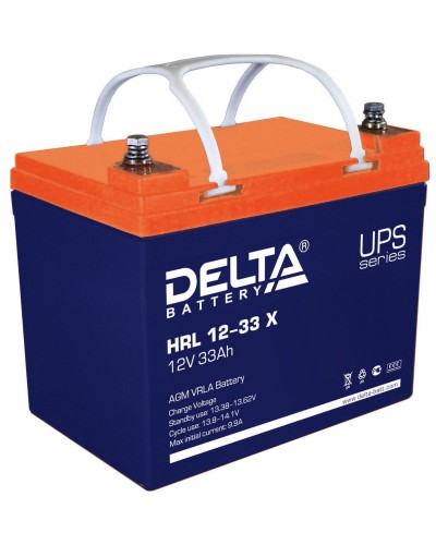 Delta HRL 12-33 X. Аккумулятор герметичный свинцово-кислотный. Delta в Москве